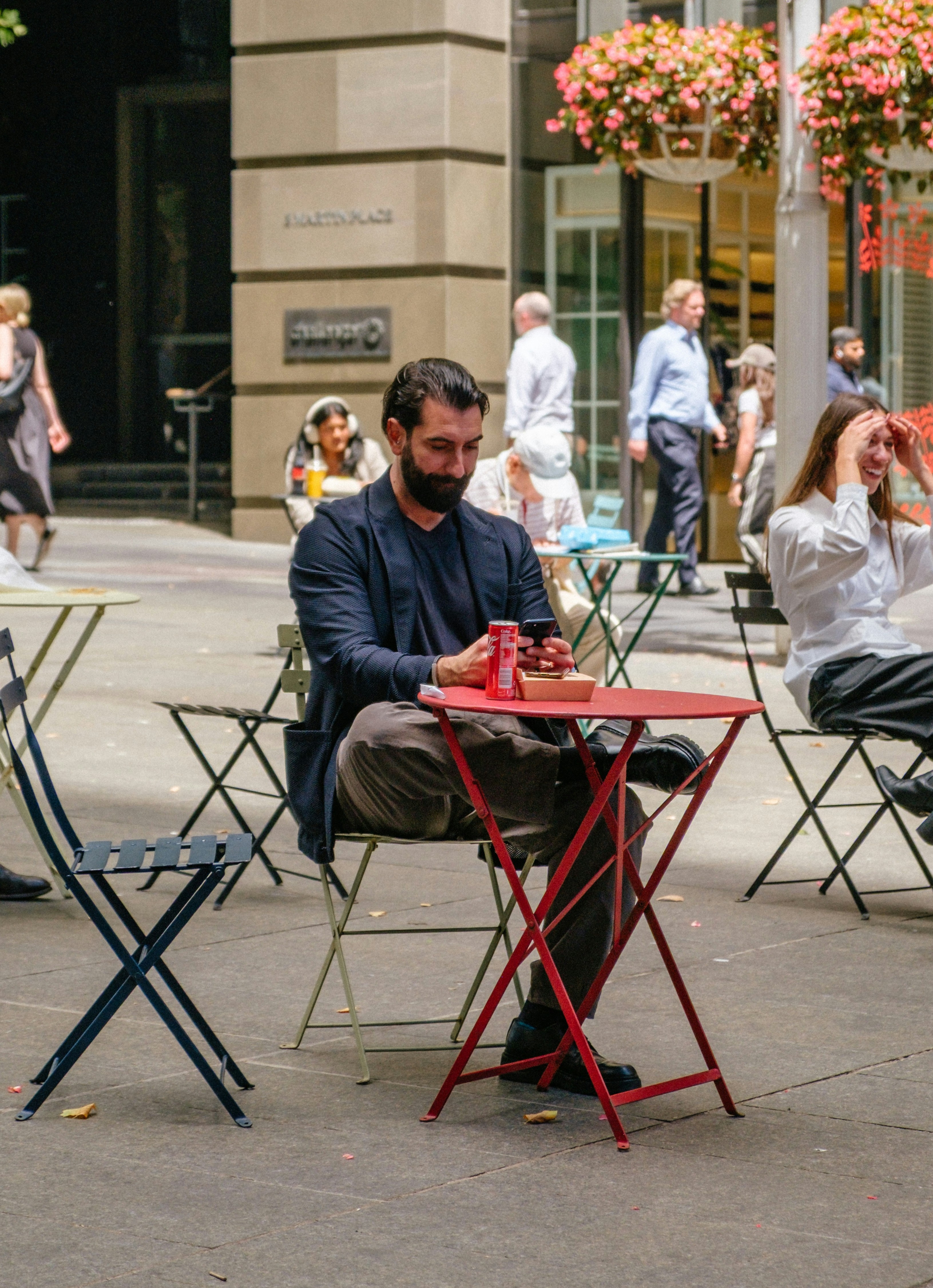 Person checking Consilium on their phone